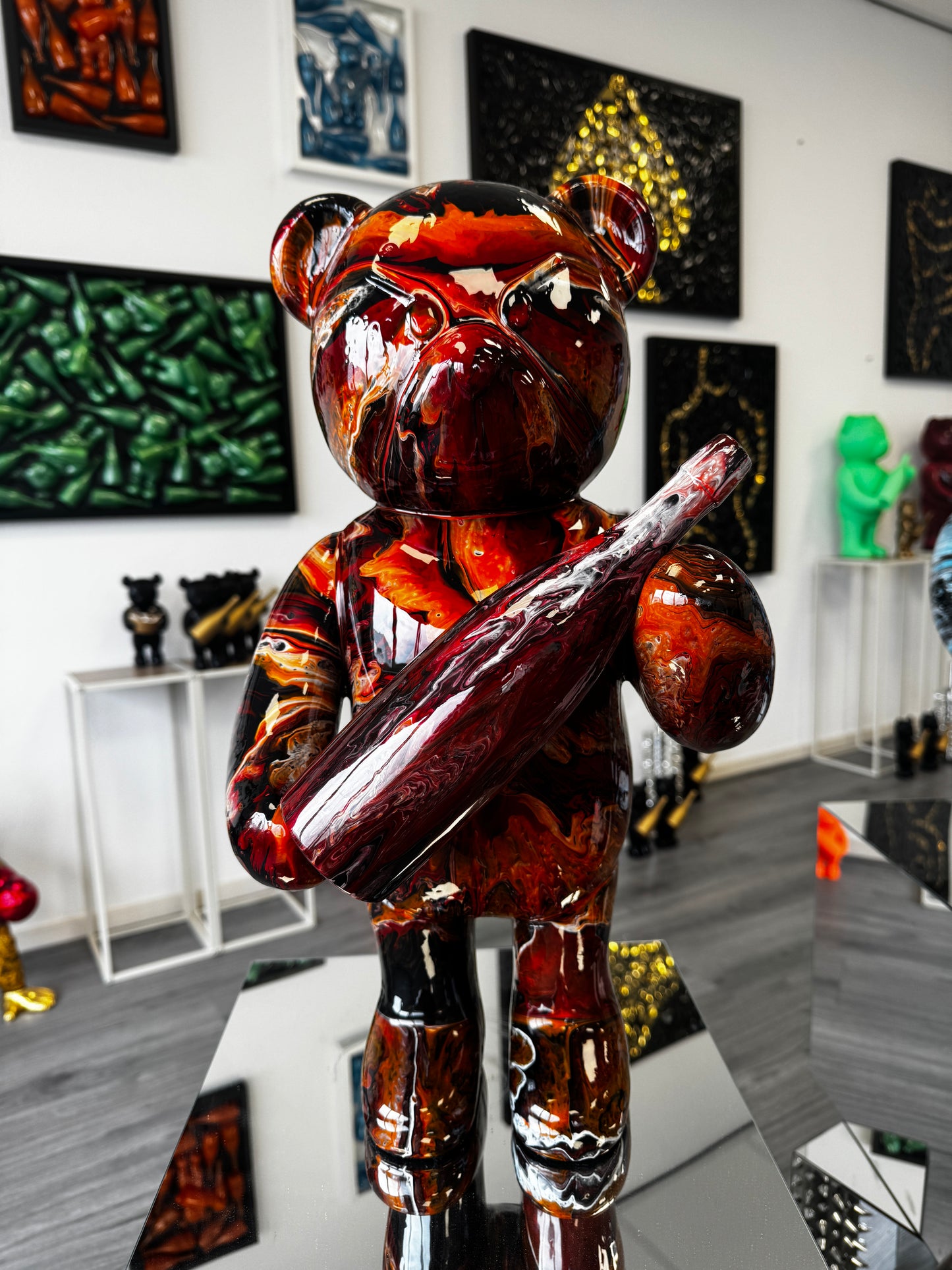 Champagne bear Lava