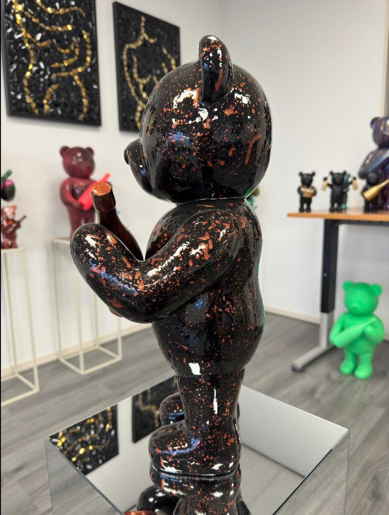 Champagne bear Ruby