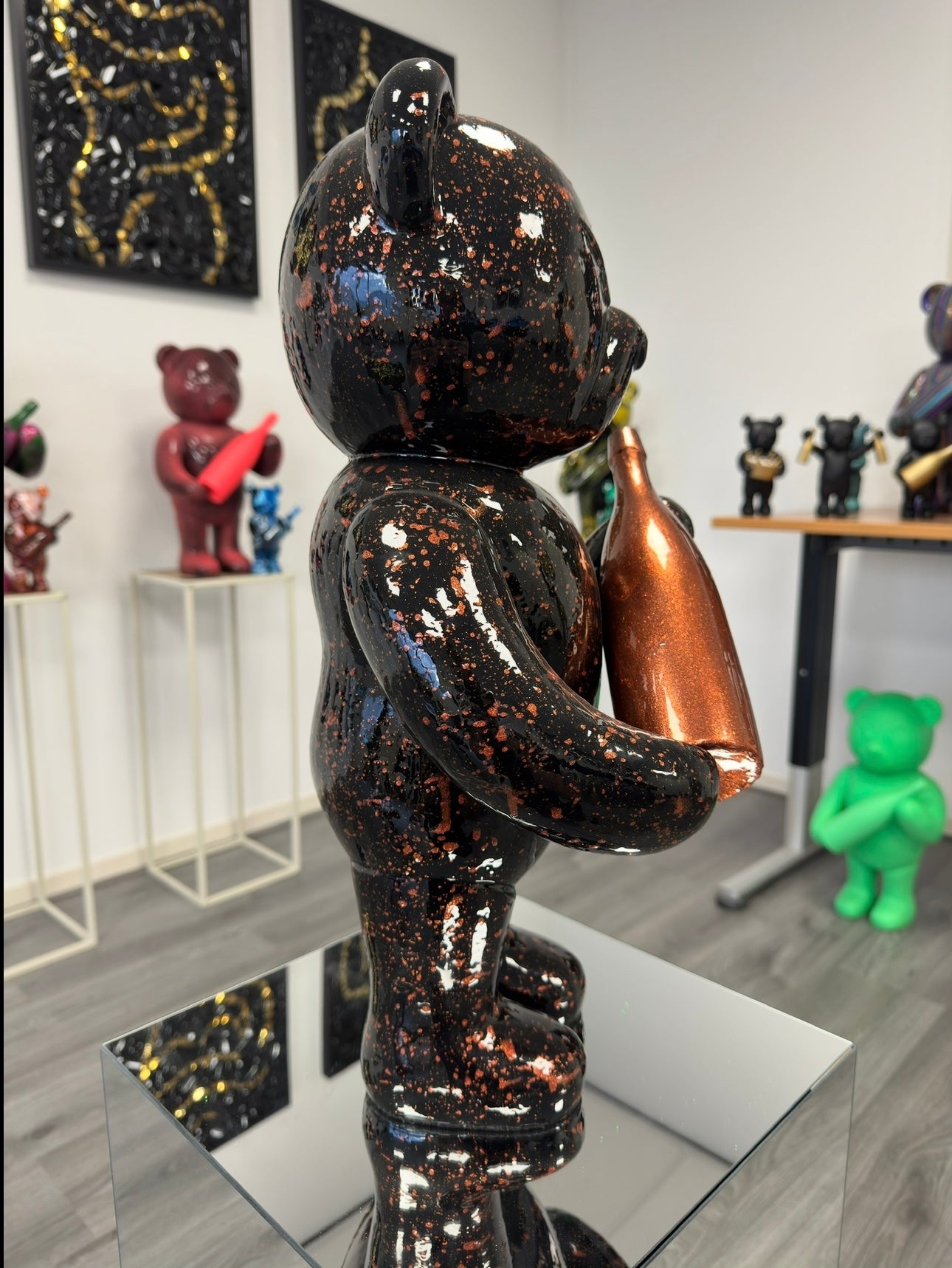 Champagne bear Ruby