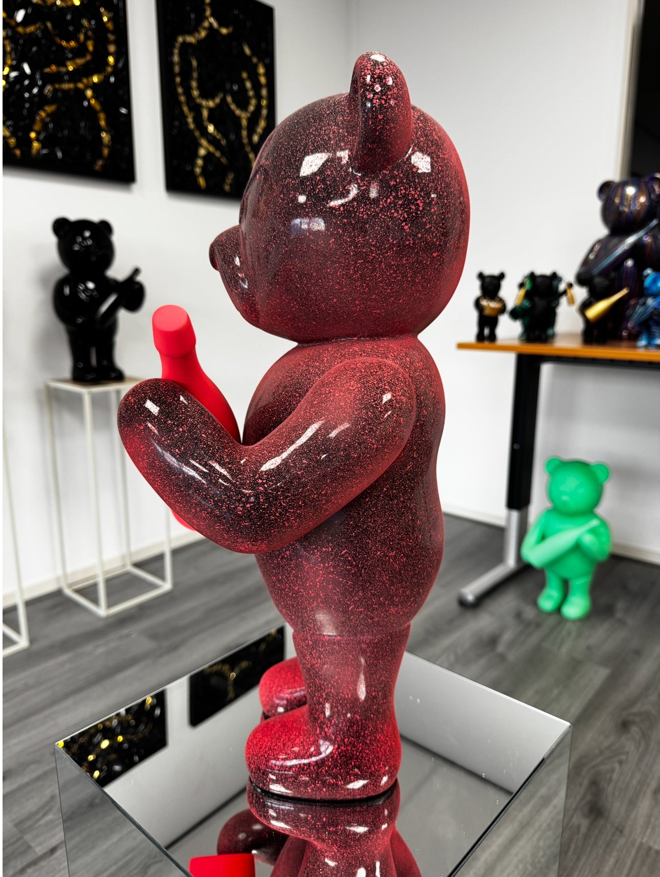 Champagne bear Ruby