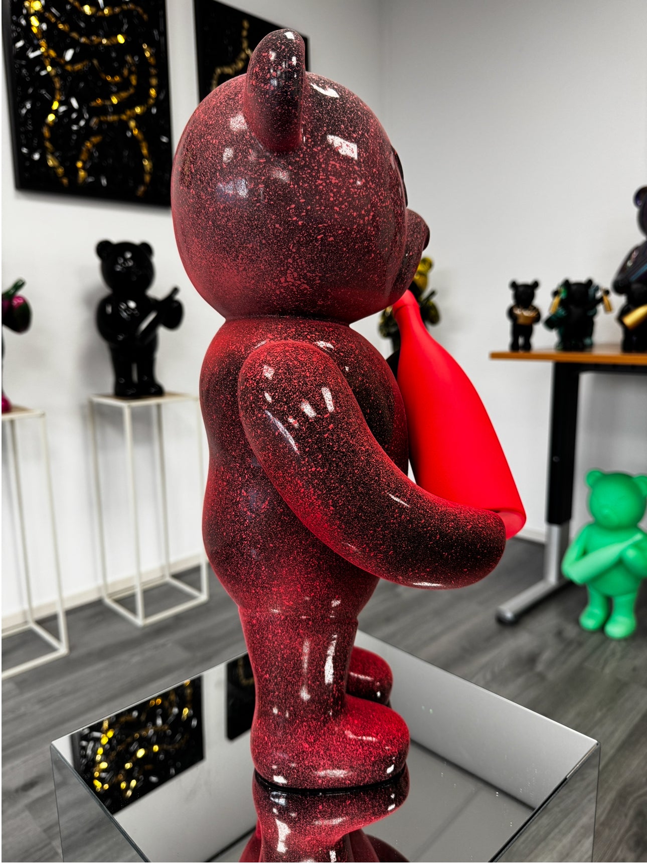 Champagne bear Ruby