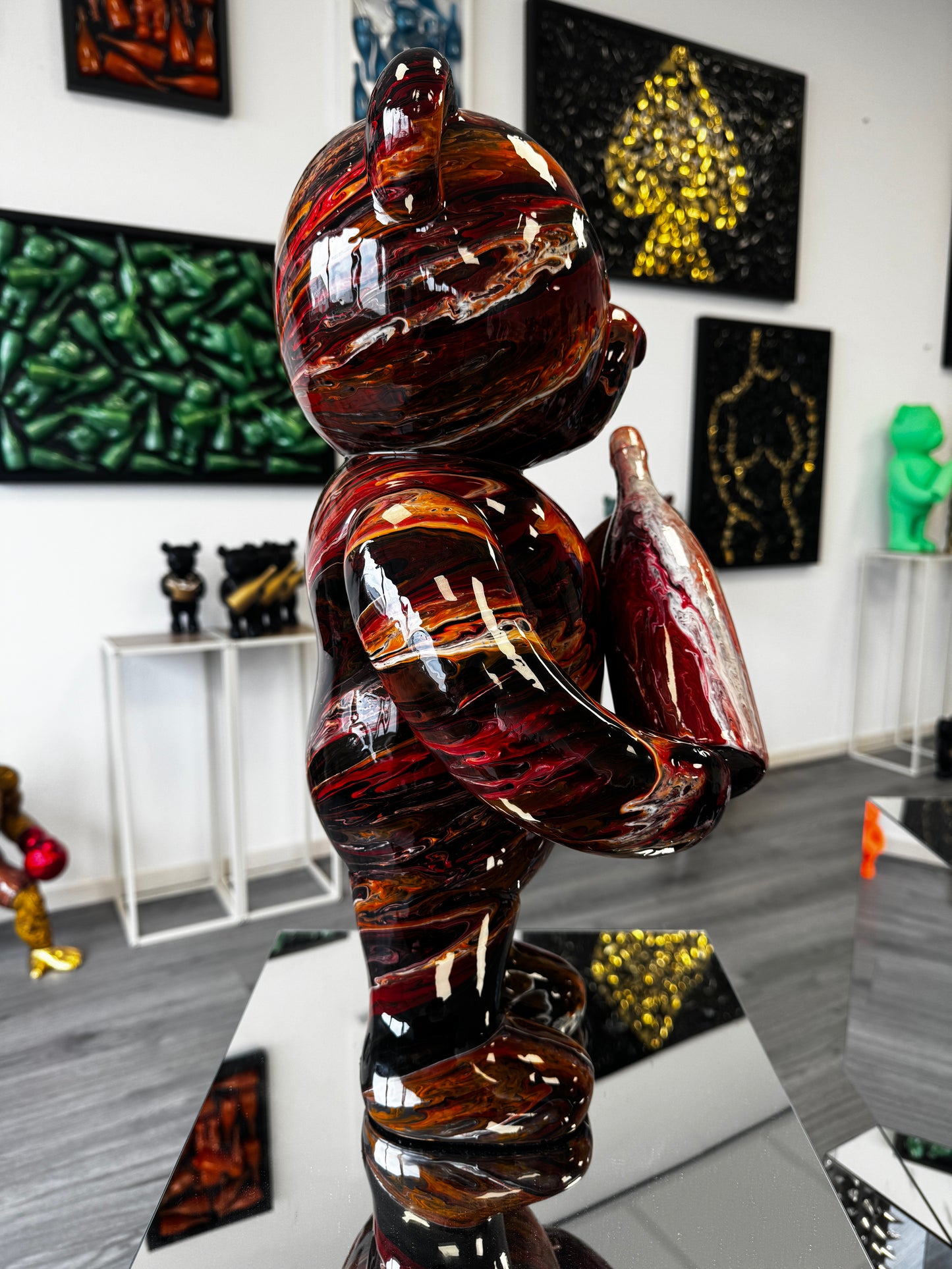 Champagne bear Lava