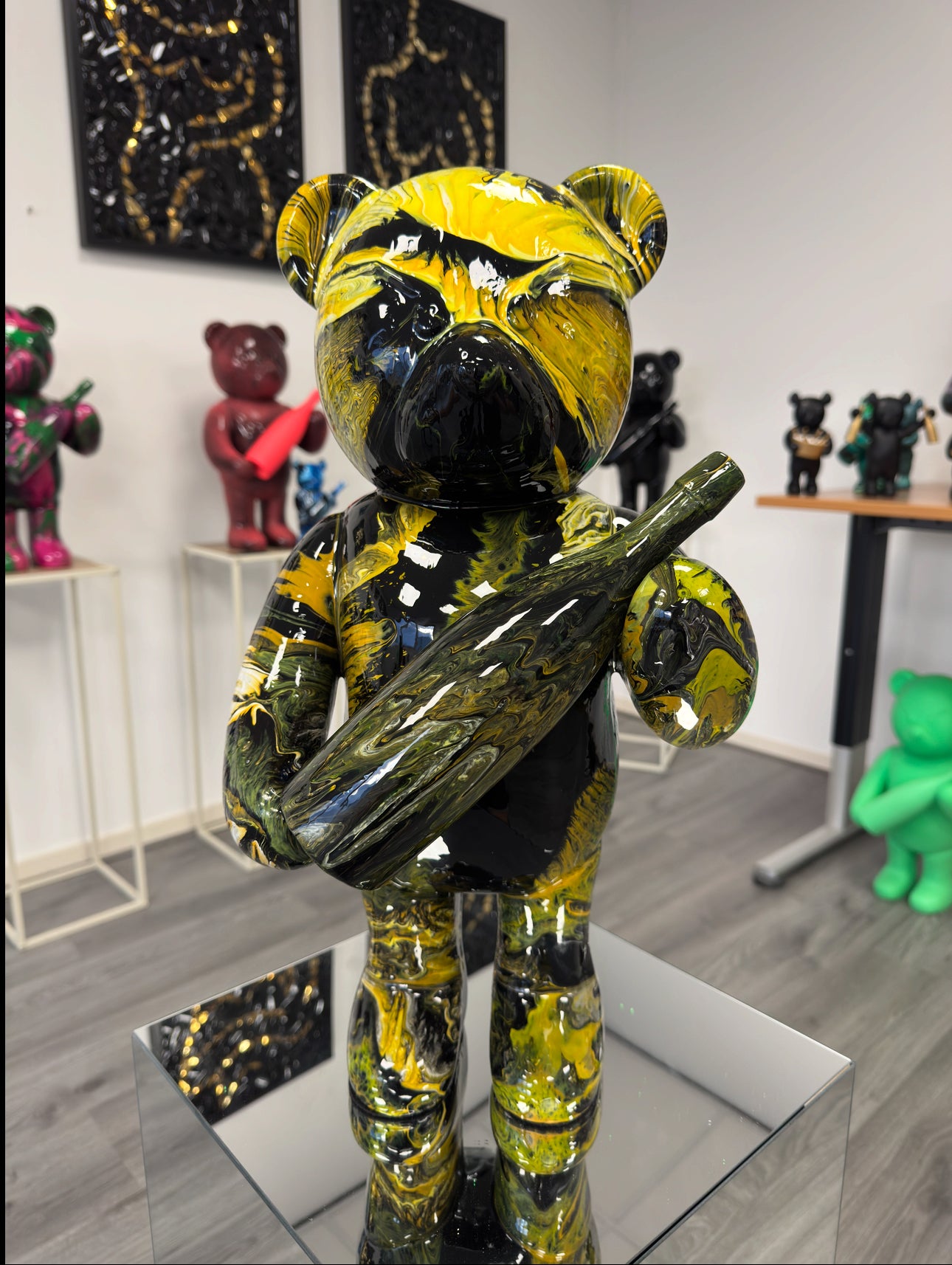 Champagne bear Nuke