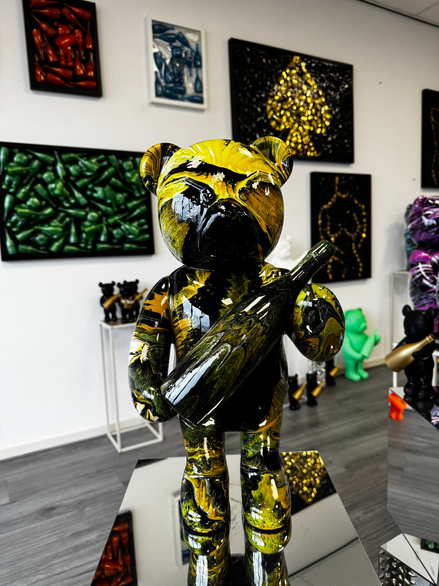 Champagne bear Nuke