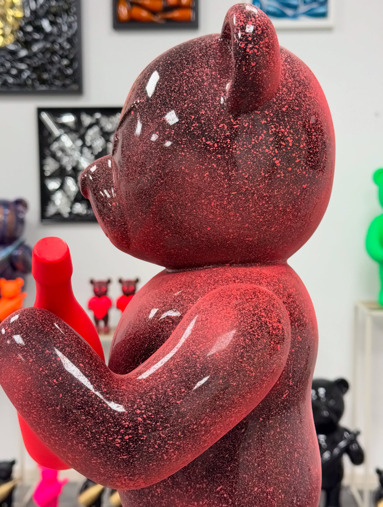 Champagne bear Ruby