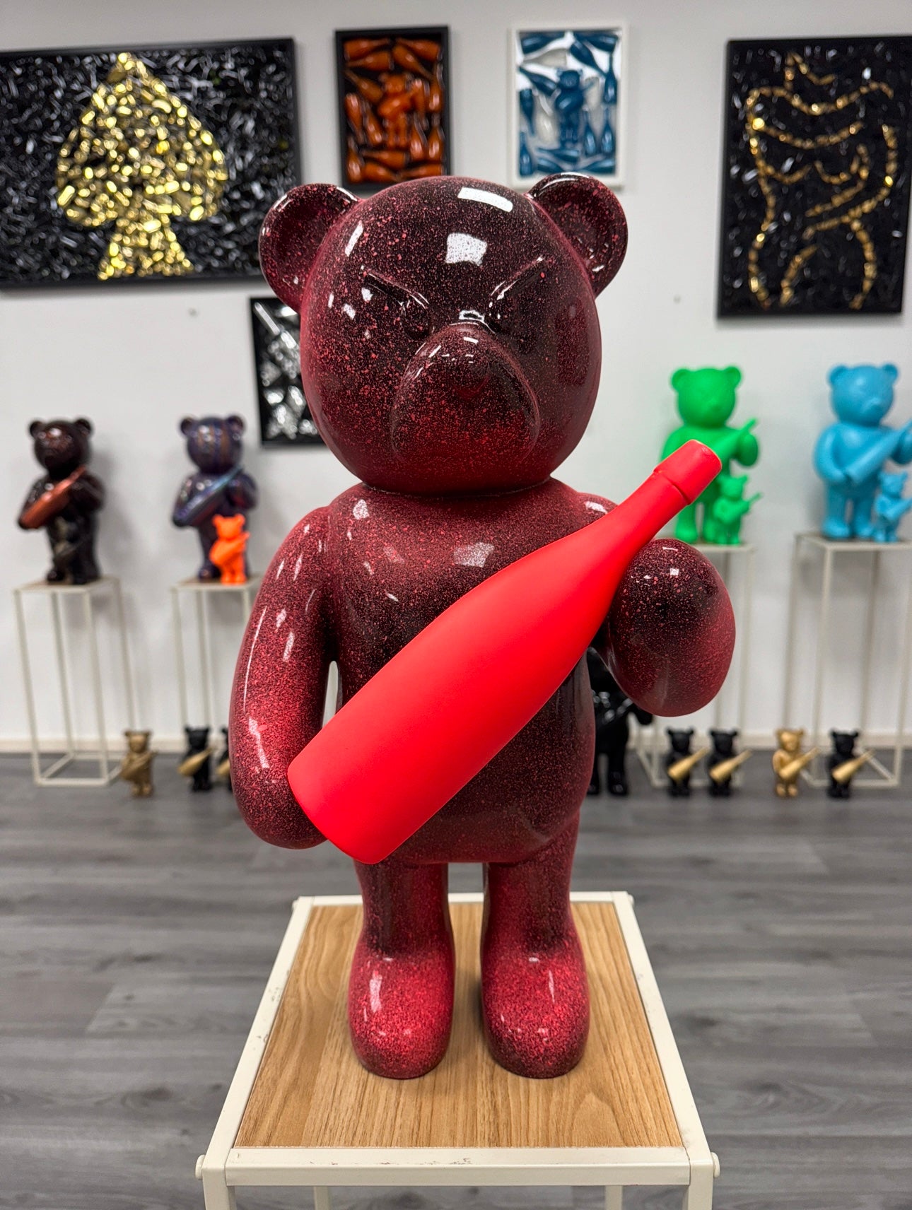 Champagne bear Ruby