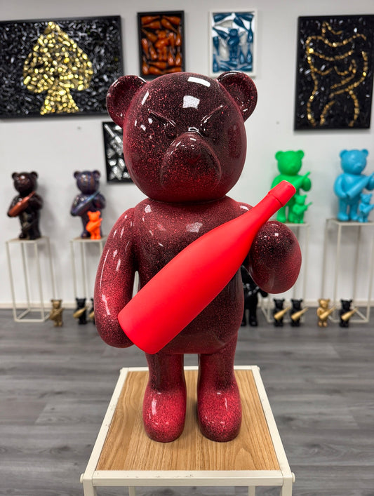 Champagne bear Ruby