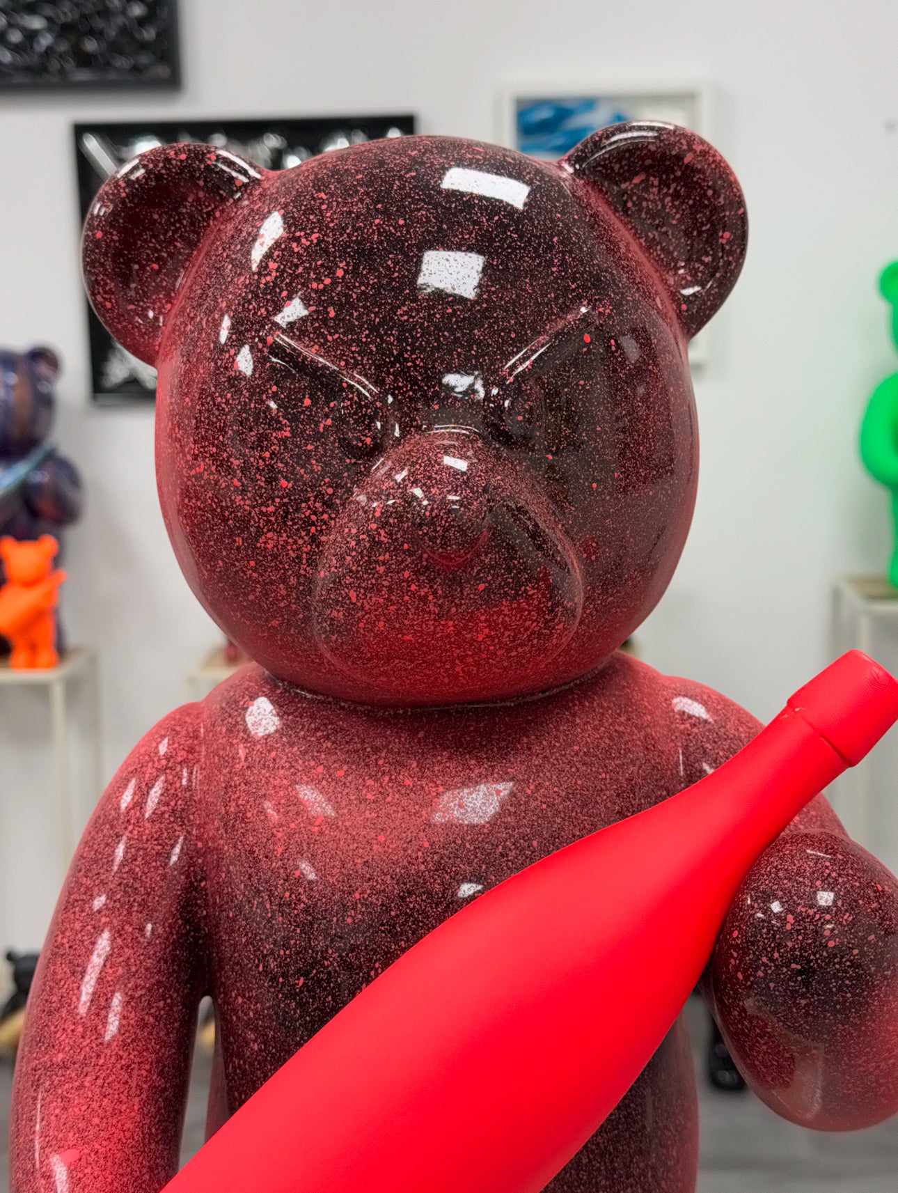 Champagne bear Ruby
