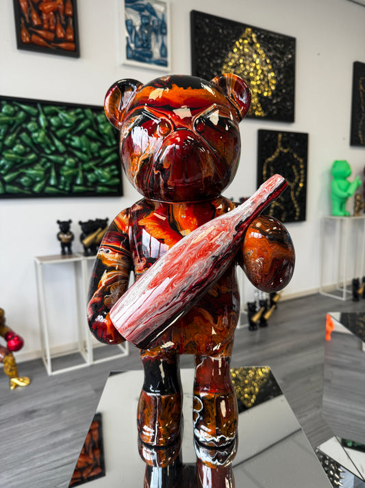 Champagne bear Lava