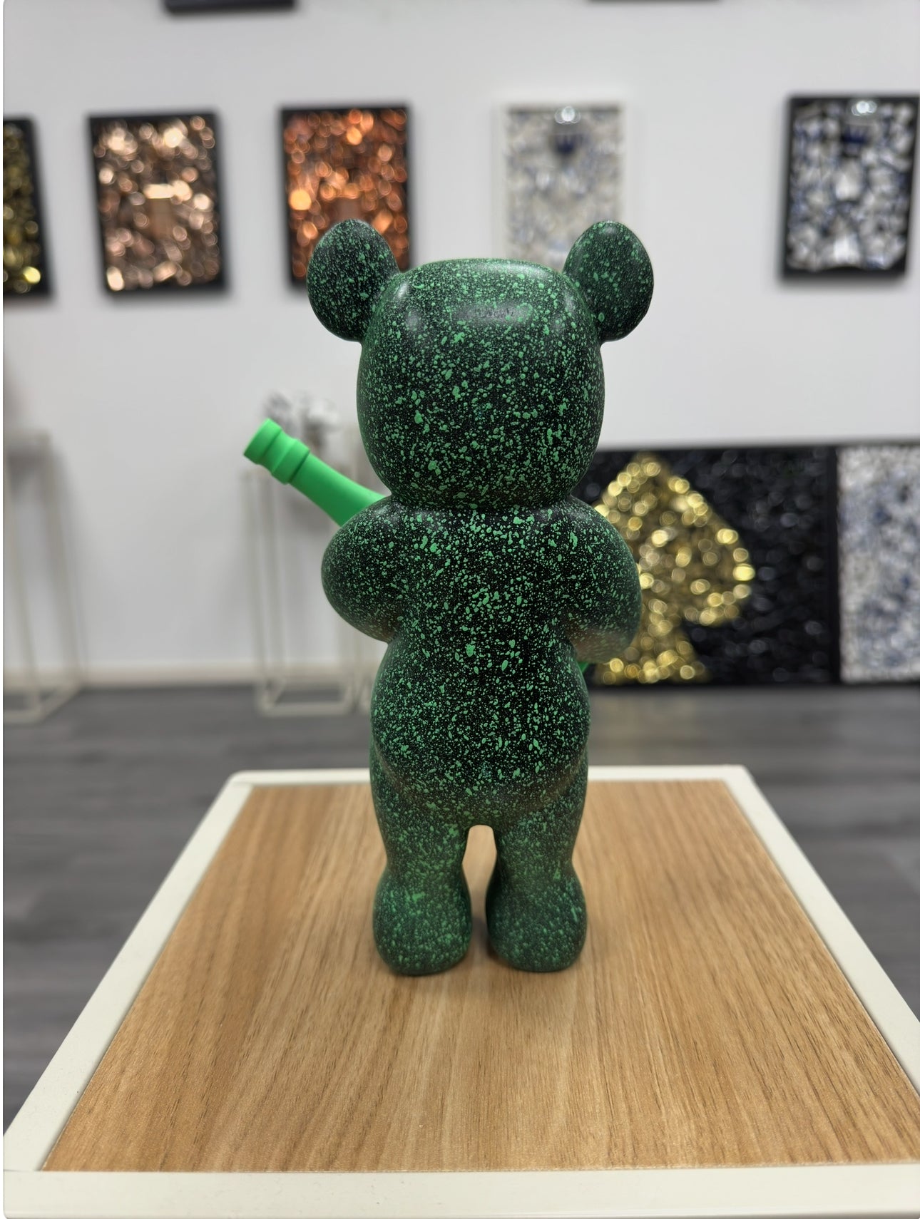 Champagne Bear Emerald