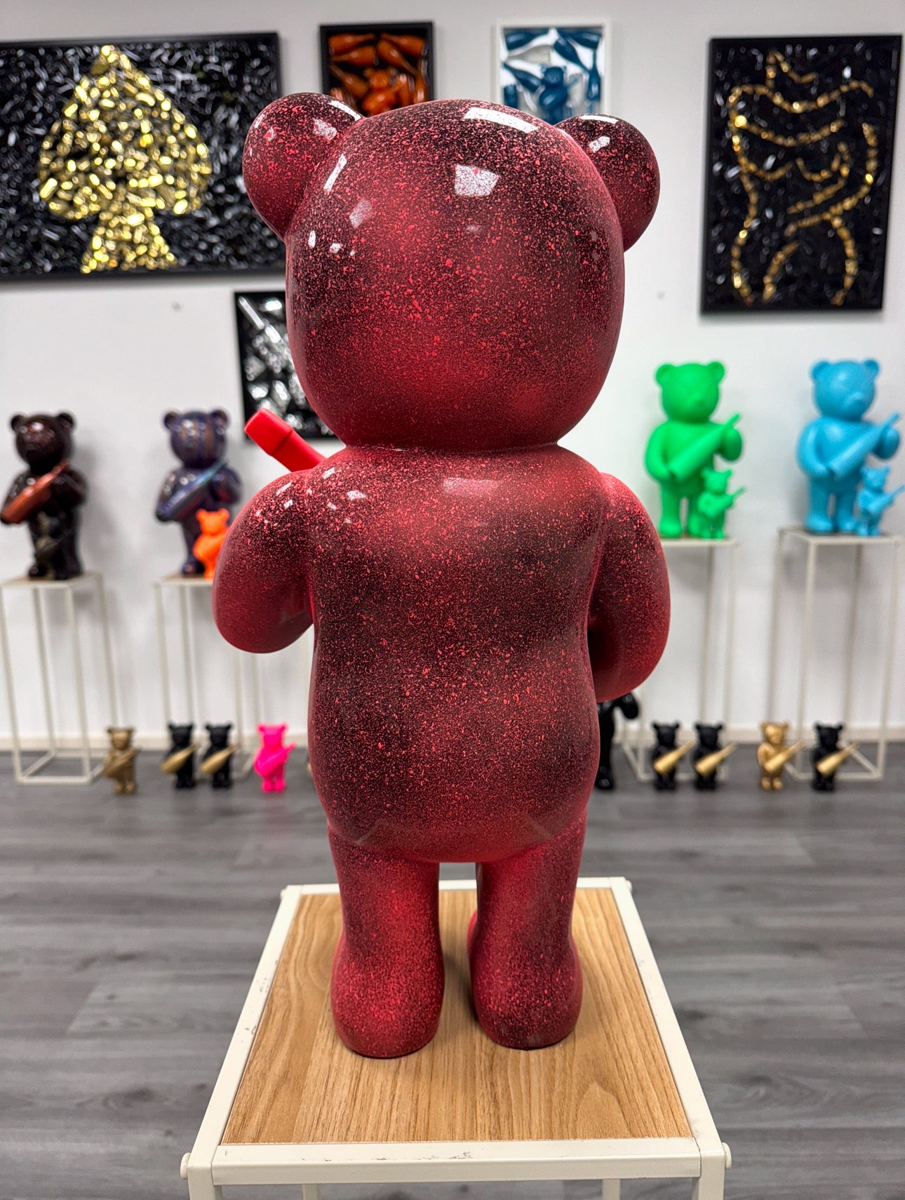 Champagne bear Ruby