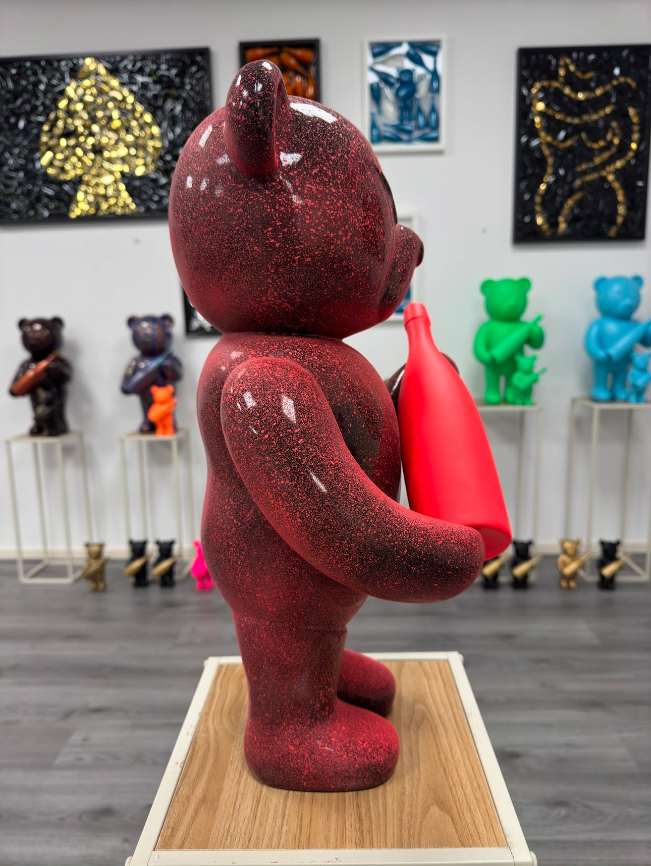 Champagne bear Ruby