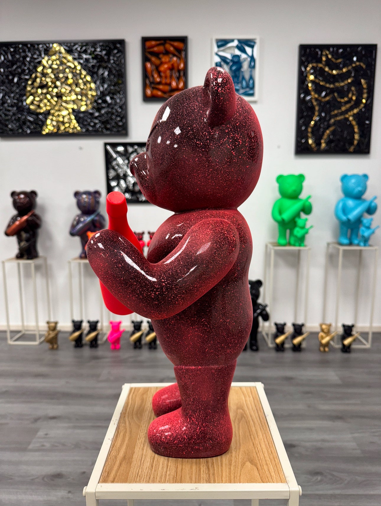 Champagne bear Ruby